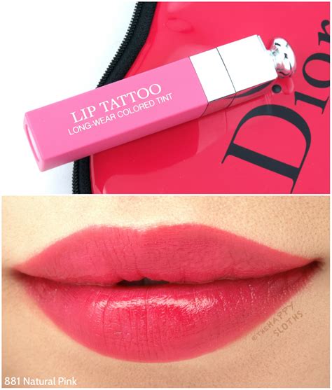 dior addict lip tattoo natural pink|dior lip tattoo price.